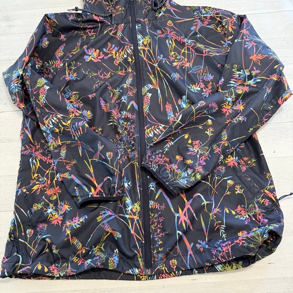 Columbia Black Floral Women's Jacket - Picture 2 of 10